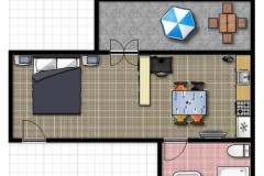 Villa Avantgarde Appartamento 2 – Studio apt foto 5