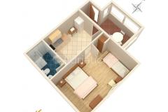 Appartamenti Katica Appartamento 3 – A3 up foto 1