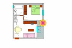 Appartamenti Grzalja-Rozic Krk Appartamento 2 – A2 foto 4