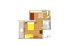 Vila Milenka, Appartamenti Drago Appartamento 4 – A3+1 foto 3