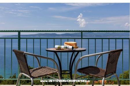 View blue apartments Brela Croazia