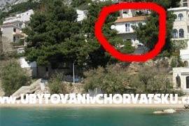 Appartamenti Darka sulla spiaggia Omis Croazia