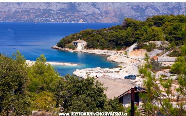 Case vacanza Doda uvala Tičja Luka – Alloggio Isola di Brac Croazia