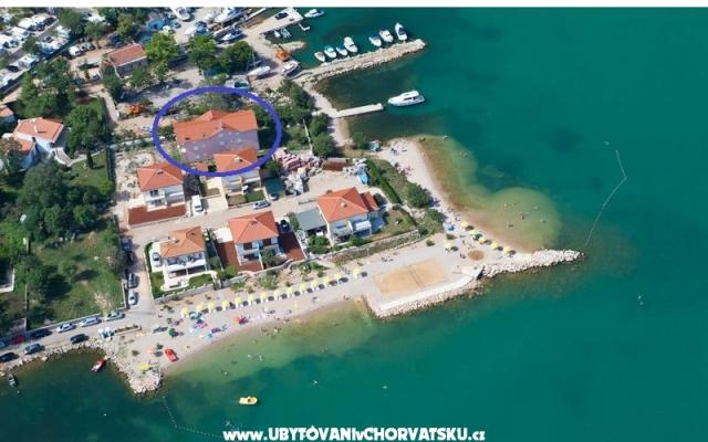 Villa Klimno direct sulla spiaggia – Alloggio Isola di Krk Croazia