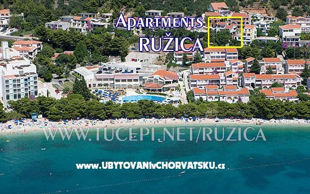 Appartamenti Ružica – Alloggio Tucepi Croazia