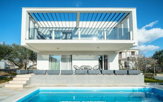 Beach Villa con piscina Tribunj – Alloggio Vodice Croazia